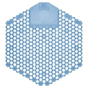 Fresh Products 3WDS-F-010I060M-06 Wave 3D Urinal Deodorizer Screen - Cotton Blossom Scent, Blue (10/Box)